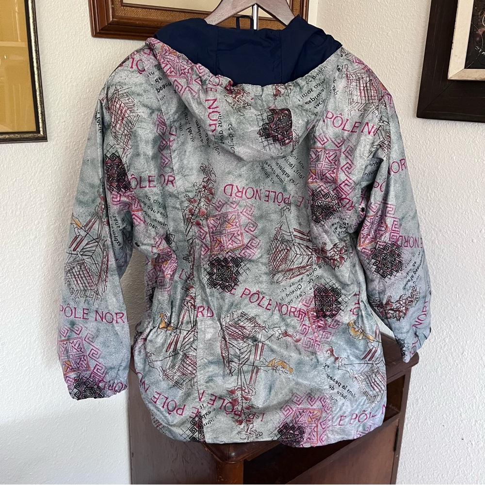Vintage Roffe Printed Pullover Jacket - image 5